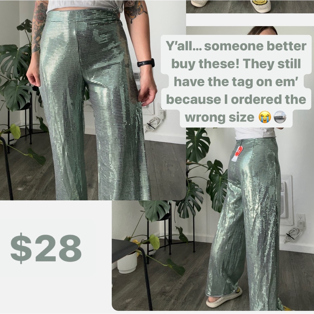Disco trouser pants 🪩